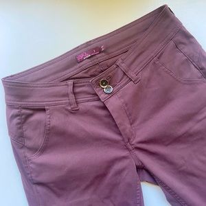 Mauve prana hiking pants